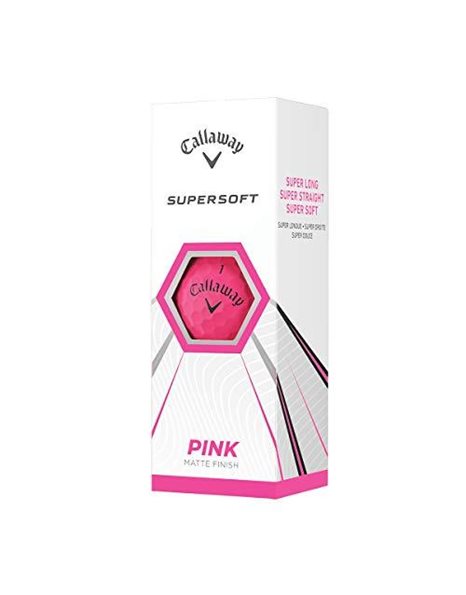 2021 Callaway Supersoft Golf Balls, Pink