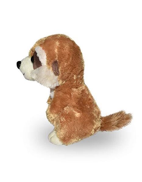 Wild Republic Hugems Soft Toy, Gifts for Kids, Meerkat Cuddly Toy 18cm