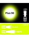 Bosch H7 (477) Plus 90 headlight bulbs - 12 V 55 W PX26d - 2 bulbs
