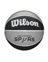 Wilson Basketball, NBA Team Tribute Model, SAN ANTONIO SPURS, Outdoor, Rubber, Size: 7