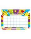 SuperStickers A4 Star Reward Chart with 50 Stickers