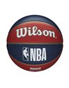 Wilson Basketball, NBA Team Tribute Model, NEW ORLEANS PELICANS, Outdoor, Rubber, Size: 7