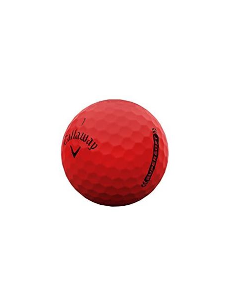 Callaway Golf Supersoft Golf Ball 2023 Red