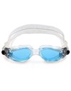 Aquasphere Kaiman Compact Swimming Goggles Transparent - Blue Lens