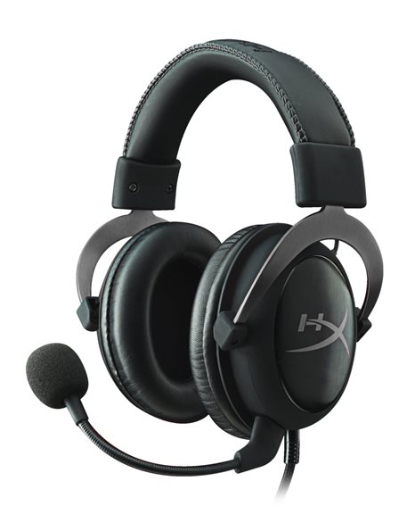 HyperX Cloud II – Gaming Headset PC/PS4/Mac/Mobile, gunmetal - 53 mm Driver Size