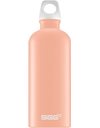 SIGG - Aluminium Water Bottle - Traveller Shy Pink - Climate Neutral Certified - Suitable For Carbonated Beverages - Leakproof - Lightweight - BPA Free - Shy Pink - 0.6 L