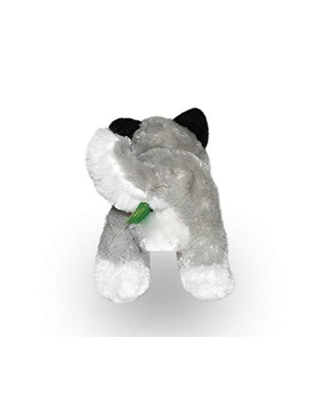 Wild Republic 18085 Husky, Hugems, Cuddly Soft Toy, Kids Gifts, 18 cm