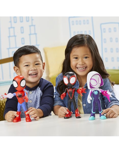 Marvel Spidey and His Amazing Friends Supersized Hero 22.5-cm Action Figures 3-Pack