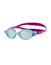 Speedo Adult Unisex Futura Biofuse Flexiseal Swimming Goggles, Extra Comfort, Cushioned Fit,Diva/White/Peppermint, One Size