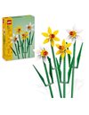 LEGO Creator Daffodils, Artificial Flowers Set for Kids, Build and Display This Bouquet at Home as Bedroom or Desk Decoration, Gifts for Girls, Boys, Teenagers and Fans 40747