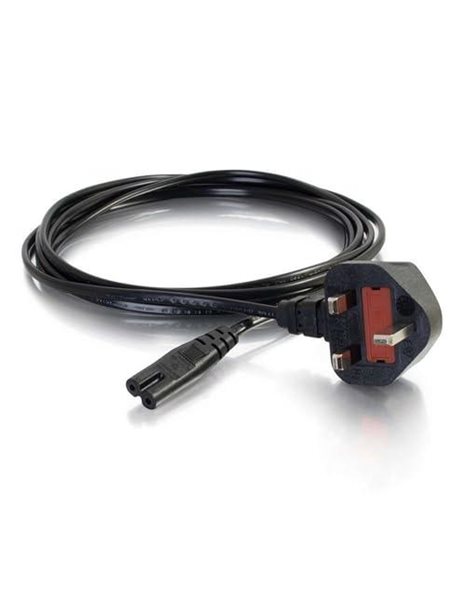 C2G 1M C7 Power Cable (BS1363 to IEC 60320C7) Figure 8 Power Lead, Black