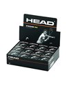 HEAD Prime Squash Ball, Black, 12 Balls