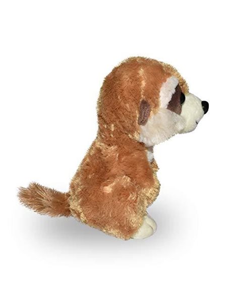 Wild Republic Hugems Soft Toy, Gifts for Kids, Meerkat Cuddly Toy 18cm
