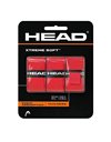 HEAD Unisexs Xtreme Overwrap Docena Extreme Soft Over Grip, Size One, Multi-Colour/Red