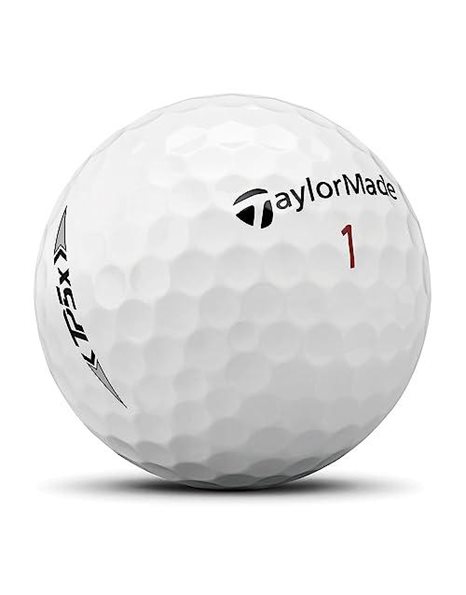 TaylorMade TP5x Golf Balls 2021,One Size,White