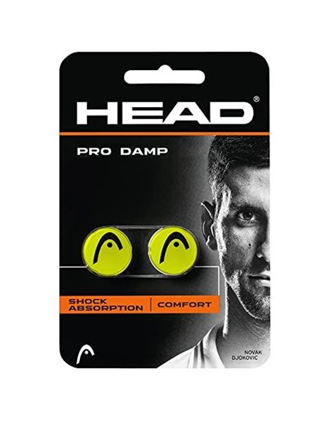 HEAD Unisex Pro Damp Racket Vibration Absorber, Yellow