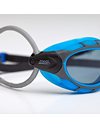 Zoggs Predator Adult Swimming Goggles, UV protection swim goggles, Pulley Adjust Comfort Goggles Straps, Fog Free Swim Goggle Lenses, Zoggs Goggles Adults Ultra Fit, Smoke Tinted, Blue/Black, Regular