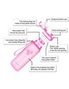 AORIN Sports Water Bottle - 1000ml-Tritan Gym Bottle BPA-Free & Drinking Bottles, Leakproof,One Click Flip Lid/Kids,Adults,Gym,Outdoor Sport