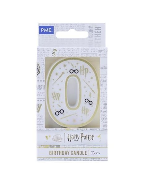 PME Harry Potter Birthday Candle, Number 0