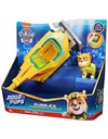 PAW Patrol Aqua Pups Rubble Transforming Hammerhead Shark Vehicle with Collectible Action Figure, Kids’ Toys for Ages 3 and up