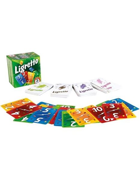 Schmidt | Ligretto Green | Card Game | Ages 8+ | 2 to 4 Players | 15 mins Minutes Playing Time