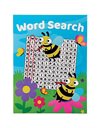 Baker Ross FC963 Pocket WordSearch Puzzle Books for Kids - Pack of 12, Entertaining Travel Activities, Party Bag Filler, and Activity Books for Children, WordSearch