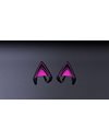 Razer Kitty Ears - Kitty Ears for All Razer Kraken Headsets (Engineered to Fit Your Razer Kraken, Adjustable, Waterproof) Neon Purple