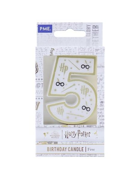PME Harry Potter Birthday Candle, Number 5