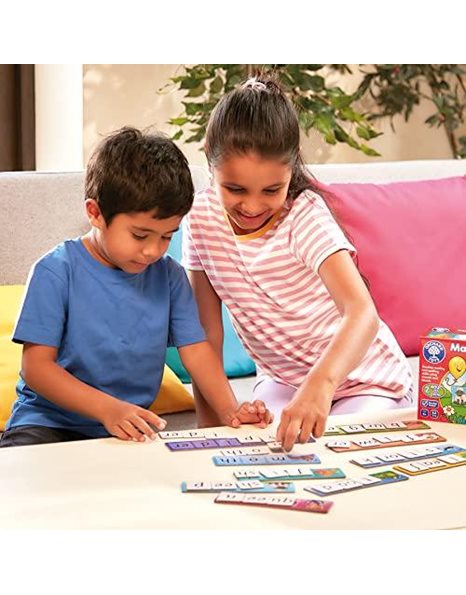 Orchard Toys Match and Spell Next Steps, Educational Spelling Game Age 5+, Helps Teach Phonics and Word Building using Sounds and Blends.