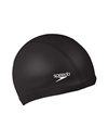 Speedo Unisex Adult Pace Cap Swimming Cap, Black, One Size