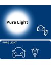 Bosch P21W (382) Pure Light car light bulbs - 12 V 21 W BA15s - 2 bulbs