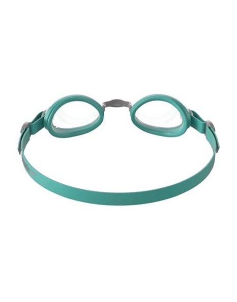 Speedo Unisex Adult Jet Swimming Goggles, Jade/Silver/Clear, One Size