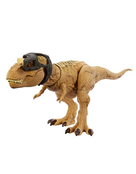 Jurassic World Dino Trackers Hunt n Chomp Tyrannosaurus Rex, T Rex Dinosaur Toy with Sound and Double Chomp Motion, Tracking Gear, Digital Play Options, Toys for Ages 4 and Up, HNT62