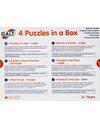 Galt Toys, 4 Puzzles in a Box - Jungle, Animal Jigsaw Puzzle for Kids, Ages 3 Years Plus