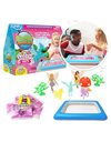 Gelli Worlds Fantasy Pack from Zimpli Kids, 5 Use Pack, 8 x Fantasy Figures, Inflatable Tray, Imaginative Pretend Playset, Childrens Sensory Kit, Birthday Gift for Boys & Girls, Role Play Toy