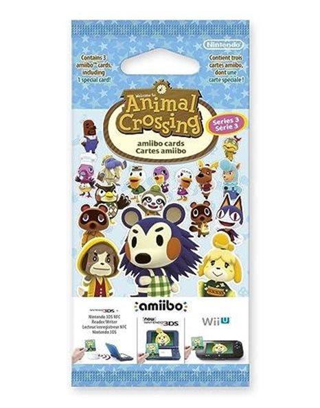 Animal Crossing: Happy Home Designer Amiibo Cards Pack - Series 3