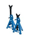 Draper 30881 Ratcheting Axle Stand, 3 Tonne Capacity, 34mm x 90mm Saddle, Pair