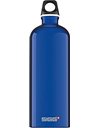 SIGG - Aluminium Water Bottle - Traveller Blue - Climate Neutral Certified - Suitable For Carbonated Beverages - Leakproof - Lightweight - BPA Free - Blue - 1 L
