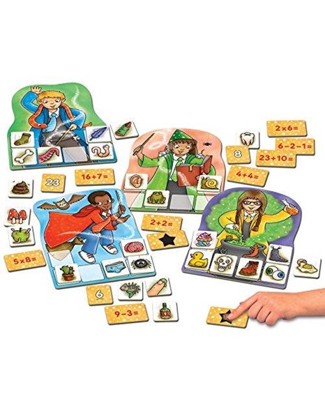 Orchard Toys Magic Maths , Magic Ink Reveals the Answer, Educational Maths Game, Practice Addition and Subtraction, Ages 5-7