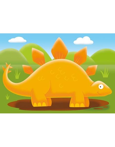 Ravensburger Jolly Dinosaurs My First Jigsaw Puzzles (2, 3, 4 and 5 Piece) Educational Toys for Toddlers Age 18 Months and Up