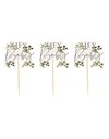 Ginger Ray Botanical Baby Shower Cupcake Toppers Table Decoration 12 Pack
