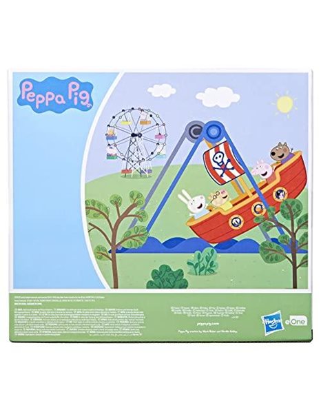 Peppa Pig Toys Peppas Pirate Ride Playset with 2 Figures, Kids Toys