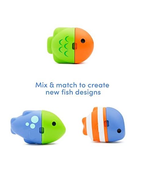 Munchkin Colour Mix Fish, Colour Changing Bath Toy