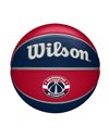 Wilson Basketball, NBA Team Tribute Model, WASHIGNTON WIZARDS, Outdoor, Rubber, Size: 7