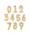 Talking Tables Rose Gold Number 1 Candle Premium Quality Pink Birthday Cake Topper Decoration for Kids, Adults, Teenagers, 1st Party, 18th, 21st, Anniversary, Milestone, ROSEGOLD1