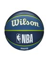 Wilson Basketball, NBA Team Tribute Model, MINNESOTA TIMBERWOLVES, Outdoor, Rubber, Size: 7