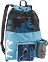 TYR Unisex Big Mesh Mummy Backpack, Blue, One Size UK