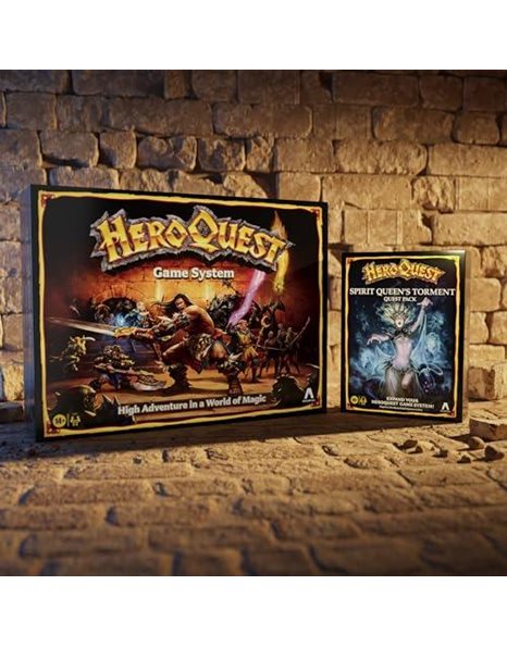 Avalon Hill HeroQuest Spirit Queens Torment Quest Pack, Requires HeroQuest Game System to Play