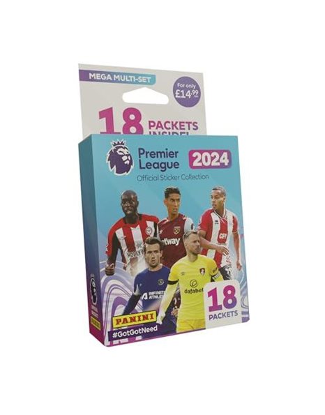 Premier League 2023/24 Sticker Collection Mega Multiset