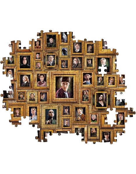 Clementoni 61881-Impossible Harry Potter-1000 Pieces, Jigsaw Puzzle for Adults, Multi-Colour